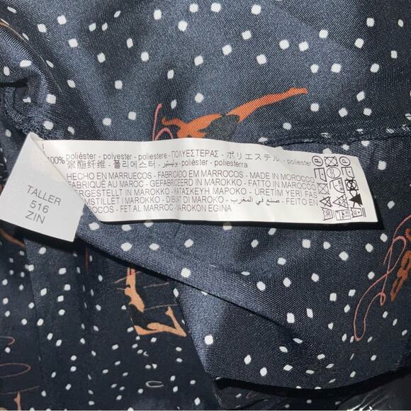 ZARA Dancing Girls Polka Dot Mini V-Neck Dress M NEW Without Tag Coquette Girl - Picture 11 of 11